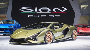 Lamborghini Sian hybrid hypercar